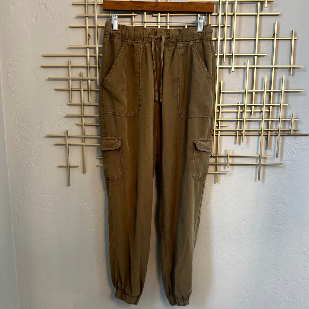 Thread & Supply Olive Cargo Jogger Pants Medium